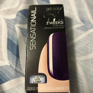 Purple gel nail polish‎ for LED lamp